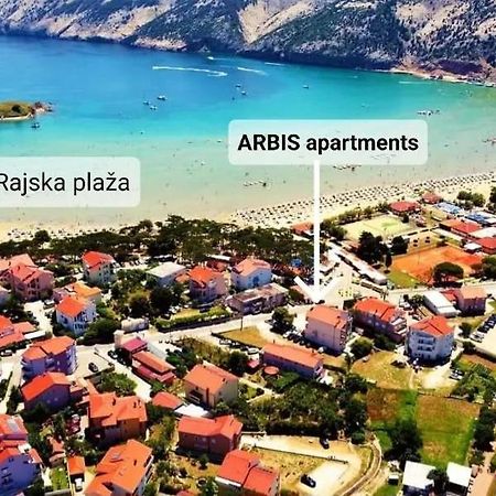 Apartments Arbis Lopar Exteriér fotografie