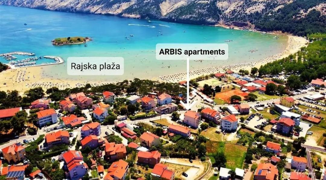 Apartments Arbis Lopar Exteriér fotografie